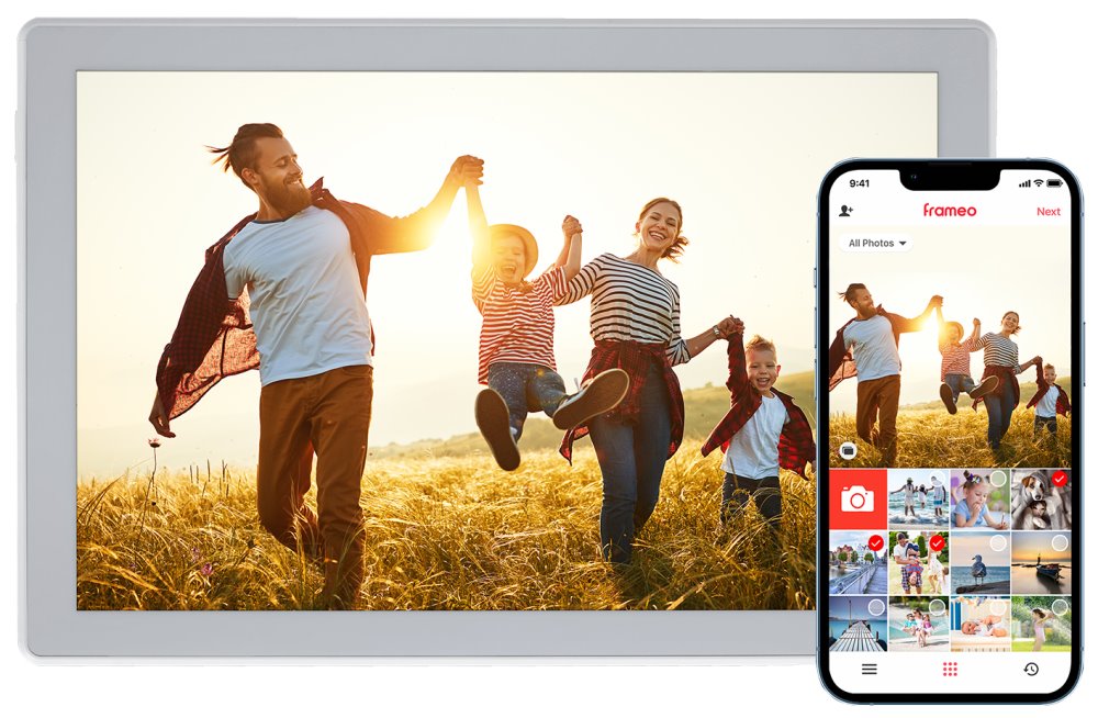 Rollei fotorámeček WiFi 106/ úhlopříčka 10.1"/ 8GB/ 1W/ Frameo APP/ Stojánek/ Bílý
