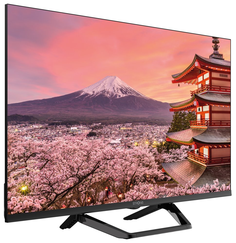 STRONG SMART LED TV 32"/ SRT32HG6733C/ HDR10/ 1366x768/ DVB-T2/C/S2/ H.265/HEVC/ 2x HDMI/ USB/ Wi-Fi/ LAN/ F/ Google TV