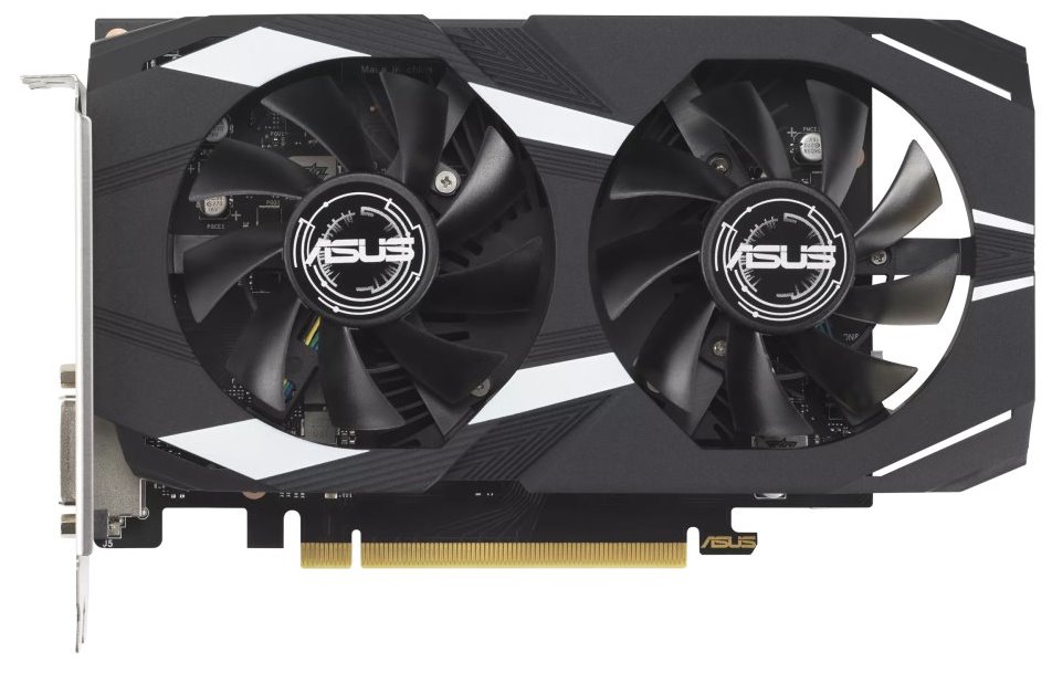 ASUS DUAL RTX3050 OC 6GB / PCI-E / 6GB GDDR6 / 1x DP / 1x HDMI / 1x DVI / active