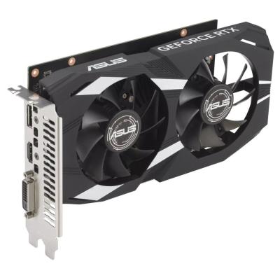 ASUS DUAL RTX3050 OC 6GB / PCI-E / 6GB GDDR6 / 1x DP / 1x HDMI / 1x DVI / active