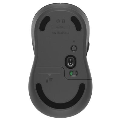 Logitech myš Signature M650L / Kancelářská/ Laserová/ Bezdrátová USB + Bluetooth/ šedá
