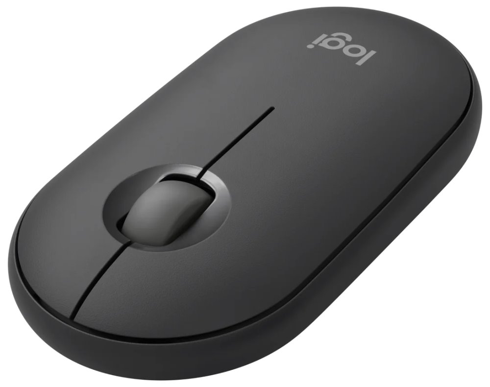 Logitech Pebble 2 M350s Wireless Mouse, Graphite