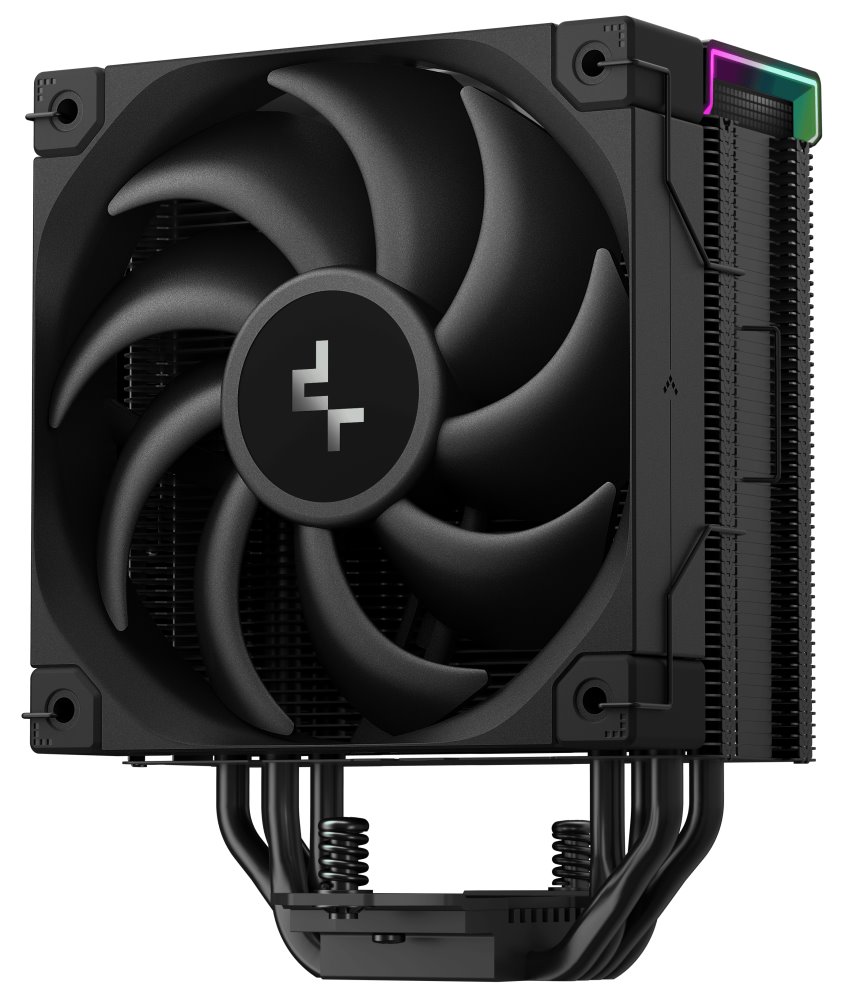 DEEPCOOL chladič AK400 Digital Pro / 120mm fan / 4x heatpipes / PWM / pro Intel i AMD / černý / dig.disp. více hodnot