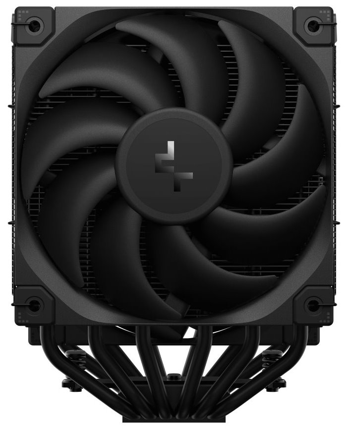 DEEPCOOL chladič AK620 Digital Pro / 2x120mm fan / 6x heatpipes / pro Intel i AMD/ černý / digitální display více hodnot