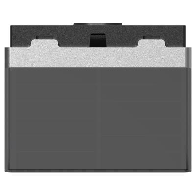 EZVIZ chytré dveřní kukátko s kamerou HP3 Pro/ Wi-Fi/ rozlišení 2048 x 1296/ napájení ze sítě a baterie/ šedo-stříbrné