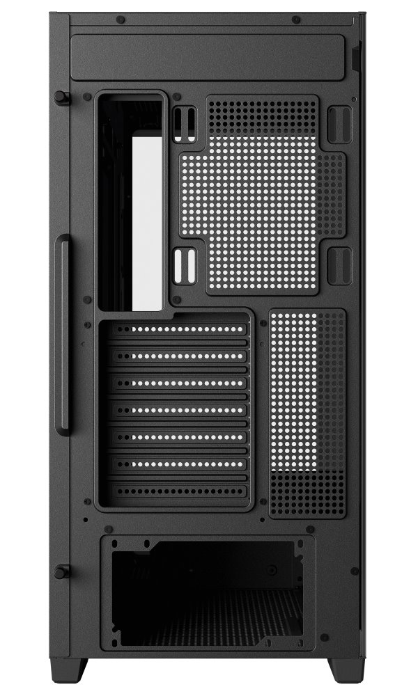 DEEPCOOL skříň CG580 / ATX / 2xUSB 3.0 / panoramatická / tvrzené sklo / černá