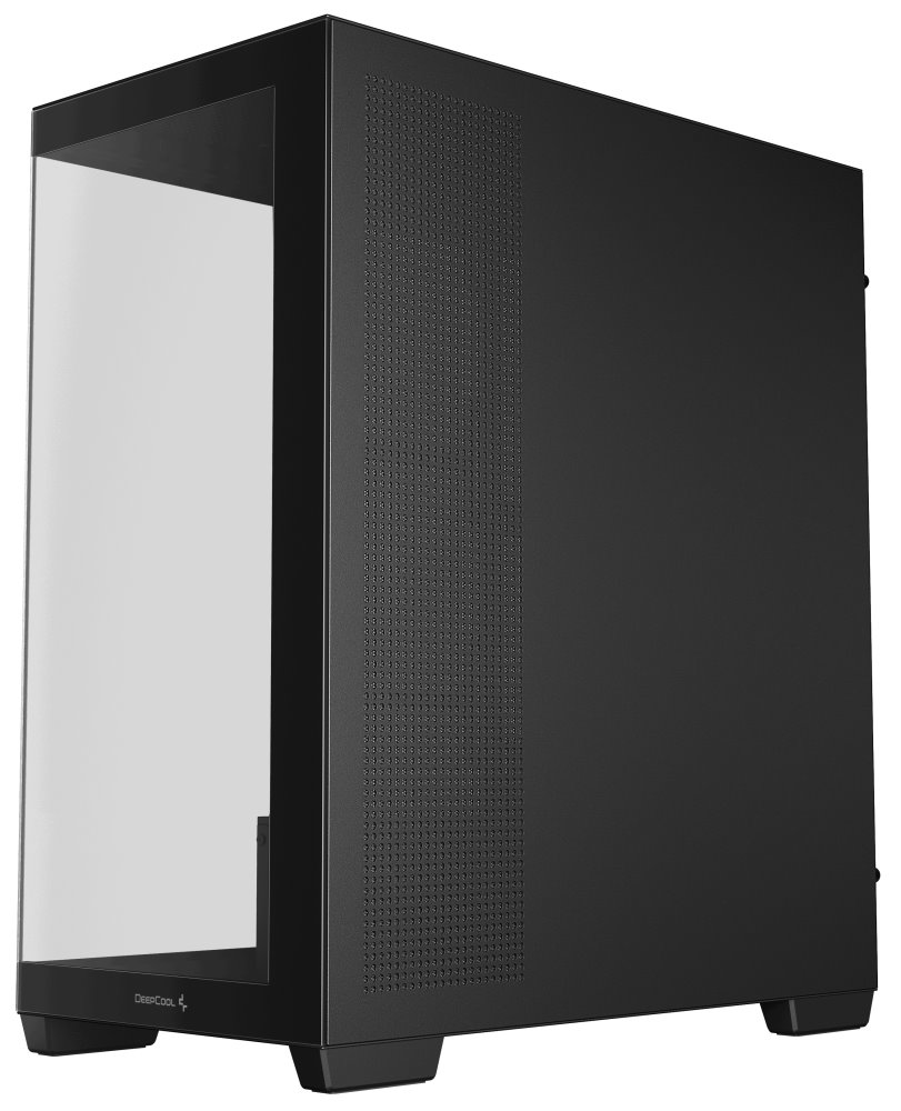 DEEPCOOL skříň CG580 / ATX / 2xUSB 3.0 / panoramatická / tvrzené sklo / černá