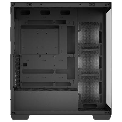 DEEPCOOL skříň CG580 / ATX / 2xUSB 3.0 / panoramatická / tvrzené sklo / černá