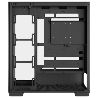 DEEPCOOL skříň CG580 / ATX / 2xUSB 3.0 / panoramatická / tvrzené sklo / černá