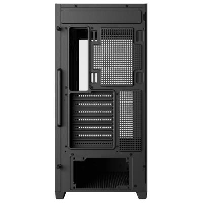 DEEPCOOL skříň CG580 / ATX / 2xUSB 3.0 / panoramatická / tvrzené sklo / černá