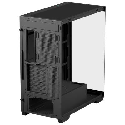 DEEPCOOL skříň CG580 / ATX / 2xUSB 3.0 / panoramatická / tvrzené sklo / černá