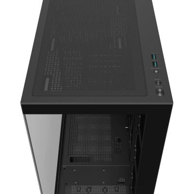 DEEPCOOL skříň CG580 / ATX / 2xUSB 3.0 / panoramatická / tvrzené sklo / černá