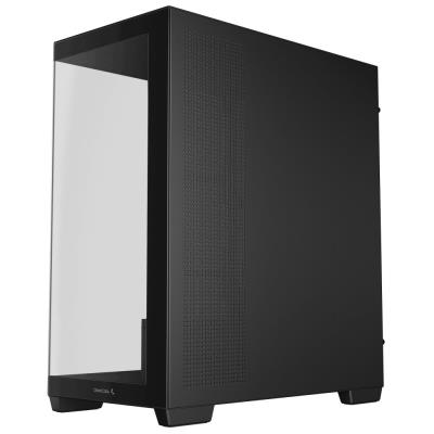 DEEPCOOL skříň CG580 / ATX / 2xUSB 3.0 / panoramatická / tvrzené sklo / černá