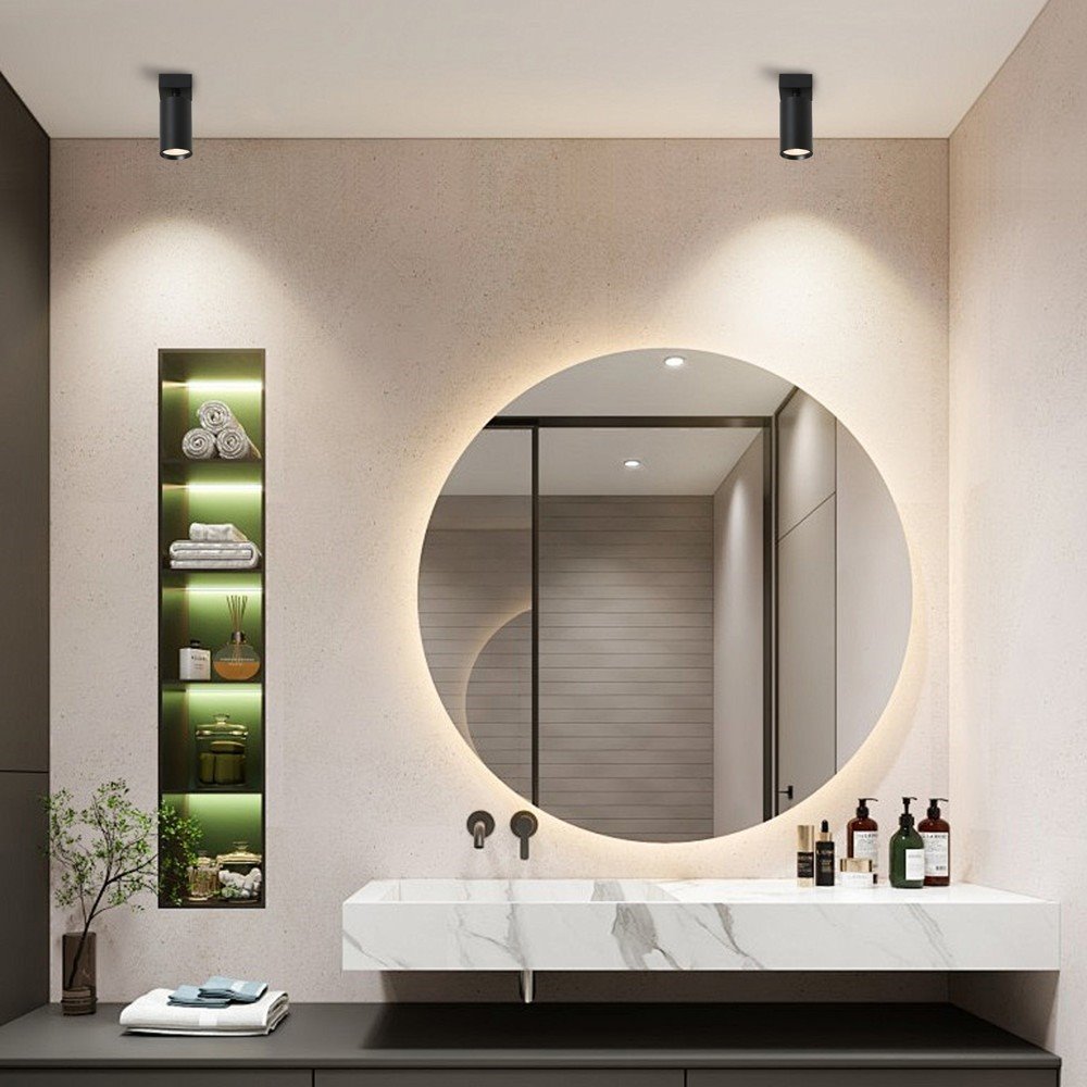 IMMAX NEO PUNTO-1 SMART bodové svítidlo černé zlaté zdroj  GU10 4,8W, RGB+CCT, Zigbee 3.0, TUYA