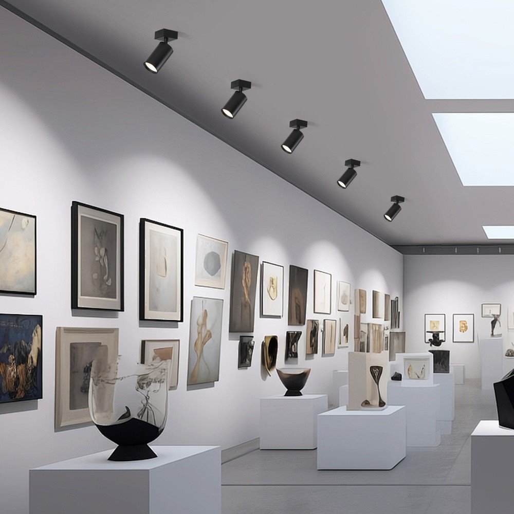 IMMAX NEO PUNTO-1 SMART bodové svítidlo černé zlaté zdroj  GU10 4,8W, RGB+CCT, Zigbee 3.0, TUYA