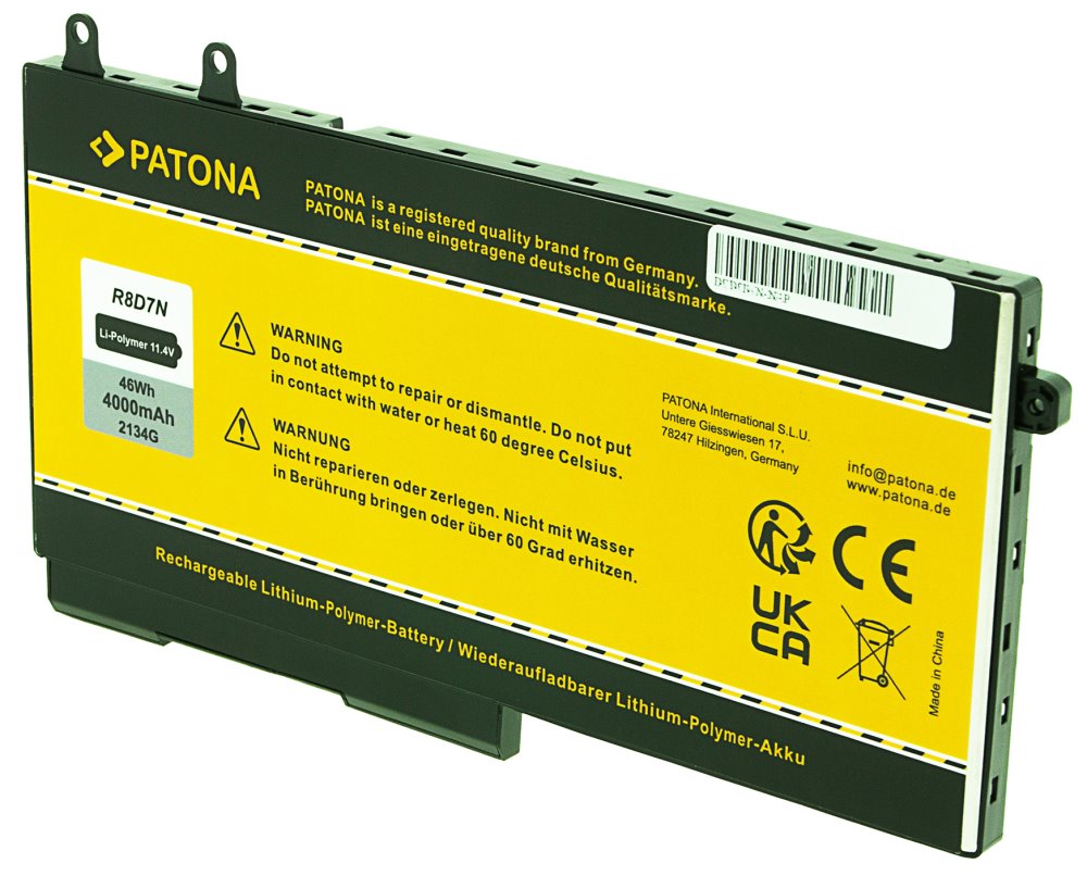 PATONA baterie pro ntb DELL LATITUDE 5400/5410/5500 4000mAh Li-Pol 11,4V 1V1XF, R8D7N