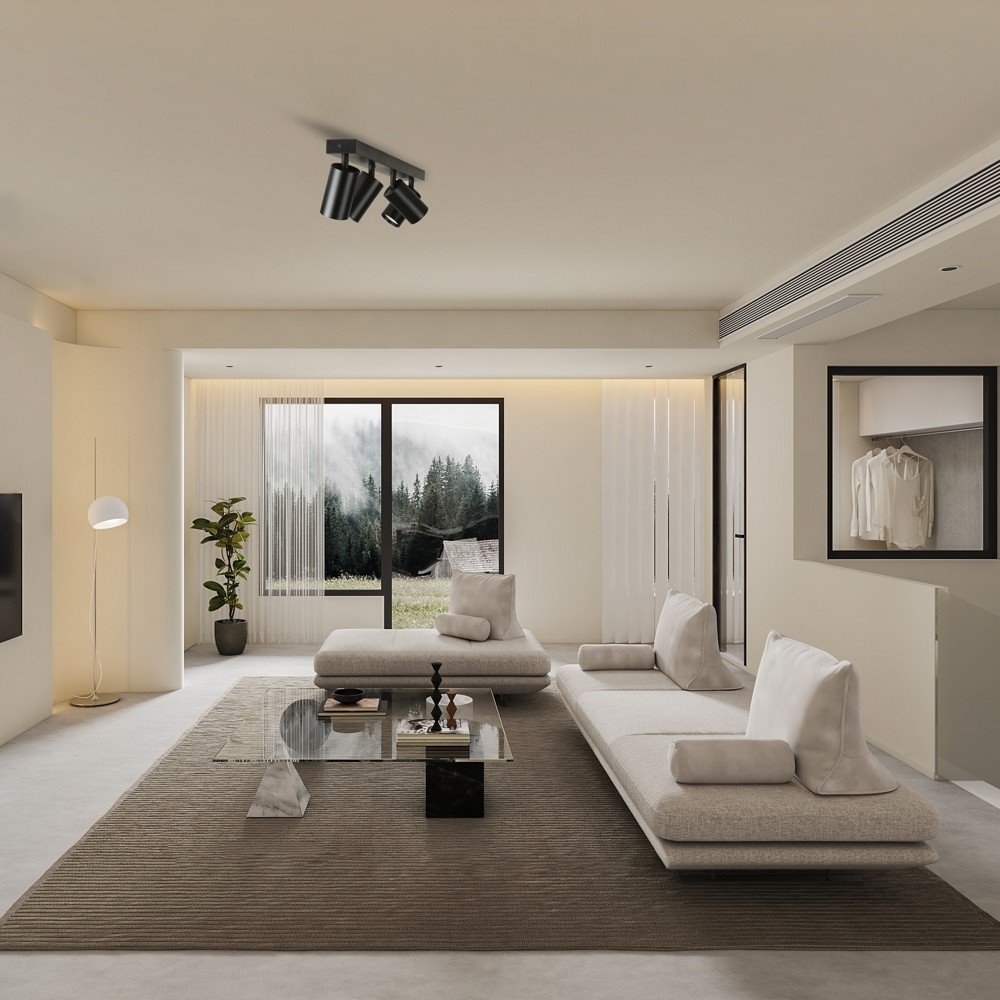 IMMAX NEO PUNTO-4 SMART bodové svítidlo linear 4 hlavy GU10 4,8W, RGB+CCT, Zigbee 3.0, TUYA