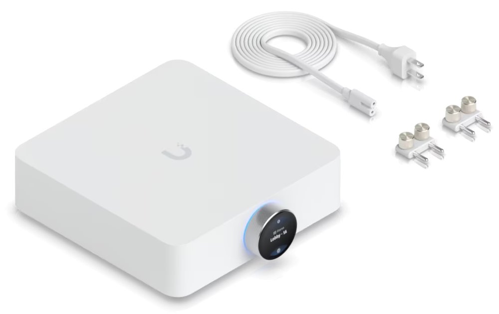 Ubiquiti UniFi PowerAmp White - Zesilovač, UniFi Play, 130/260 W, 4/8 Ohm, Dolby Atmos, Dolby TrueHD, Wi-Fi, bílý