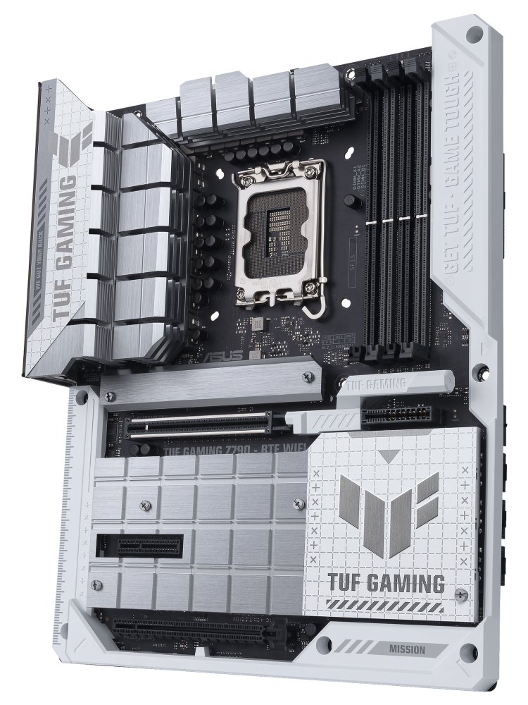 ASUS TUF GAMING Z790-BTF WIFI / Z790 / LGA1700 / 4x DDR5 / 4x M.2 / 1x DP / 1x HDMI / Wi-Fi / ATX