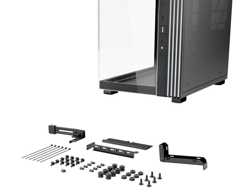 Be quiet! skříň LIGHT BASE 600DX / ATX / ARGB pásek / až 10 fan / 2xUSB / USB-C / panoramatická / černá