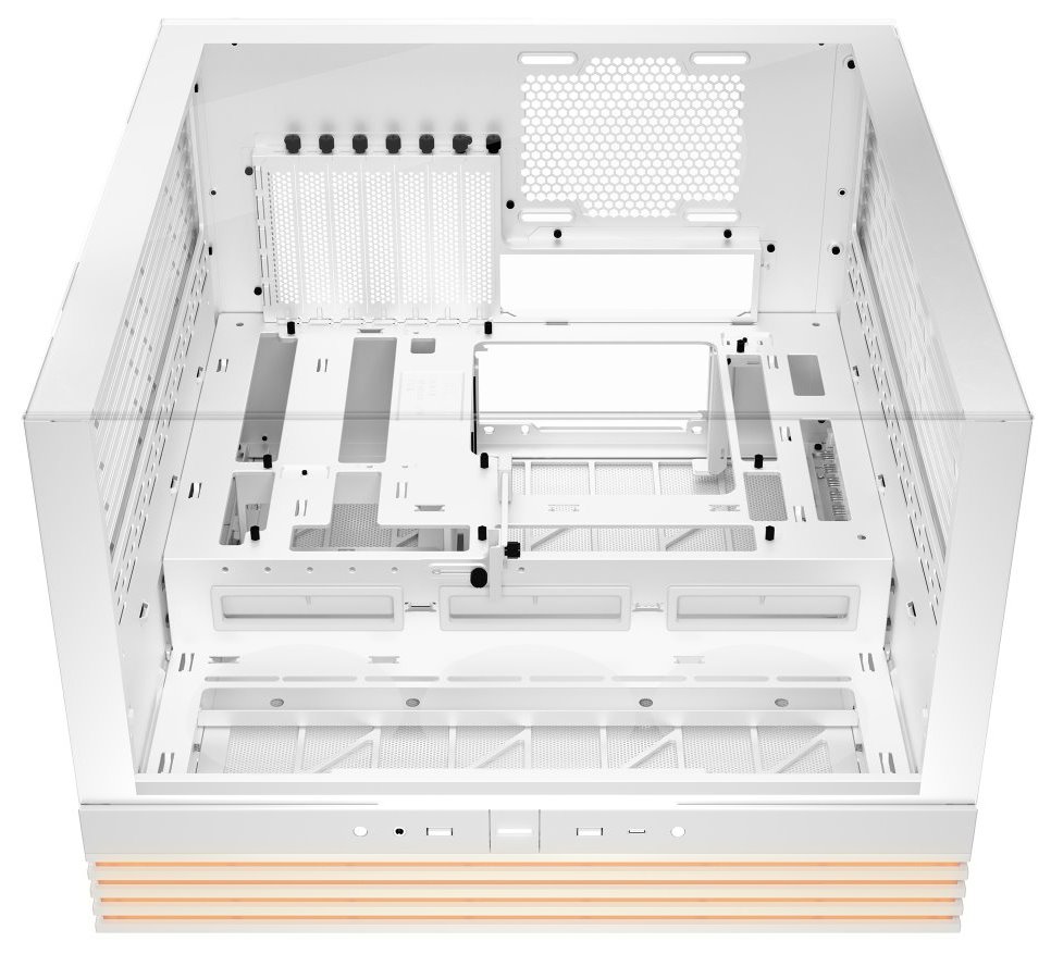 Be quiet! skříň LIGHT BASE 600DX / ATX / ARGB pásek / až 10 fan / 2xUSB / USB-C / panoramatická / bílá