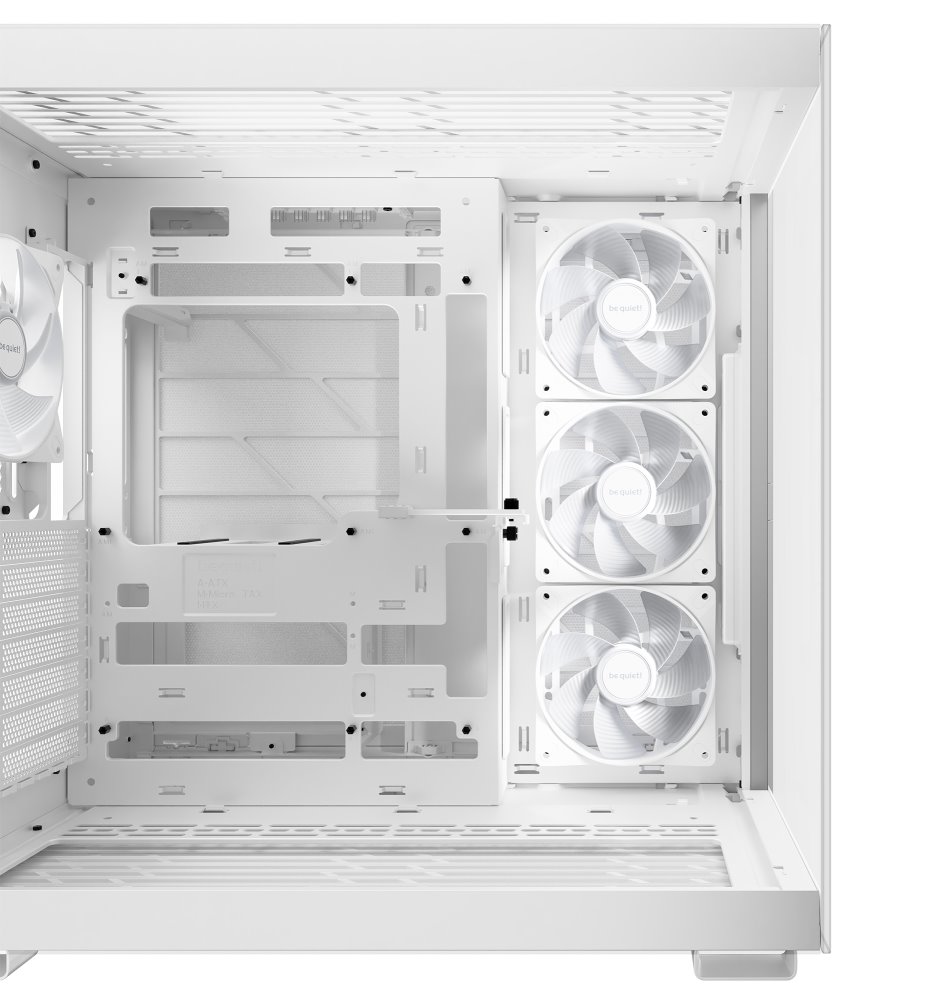 Be quiet! skříň LIGHT BASE 600DX / ATX / ARGB pásek / až 10 fan / 2xUSB / USB-C / panoramatická / bílá