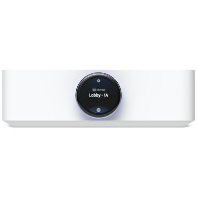 Ubiquiti UniFi PowerAmp White - Zesilovač, UniFi Play, 130/260 W, 4/8 Ohm, Dolby Atmos, Dolby TrueHD, Wi-Fi, bílý