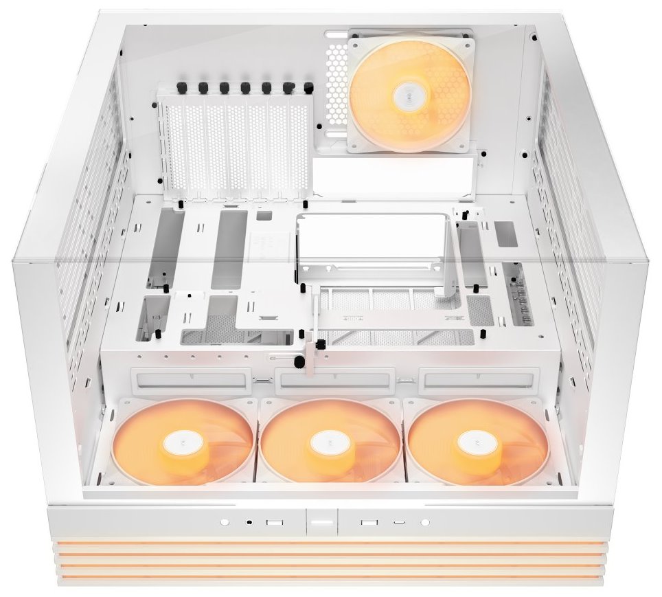 Be quiet! skříň LIGHT BASE 600LX / ATX / 4x120mm ARGB fan / 2xUSB 3.0 / USB-C / panoramatická /  bílá