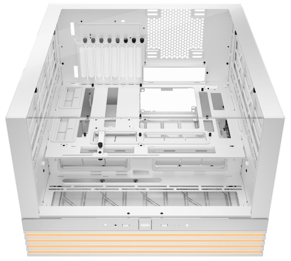Be quiet! skříň LIGHT BASE 900DX / ATX / ARGB pásek / až 10 fans / 2xUSB 3.0 / USB-C / panoramatická / bílá