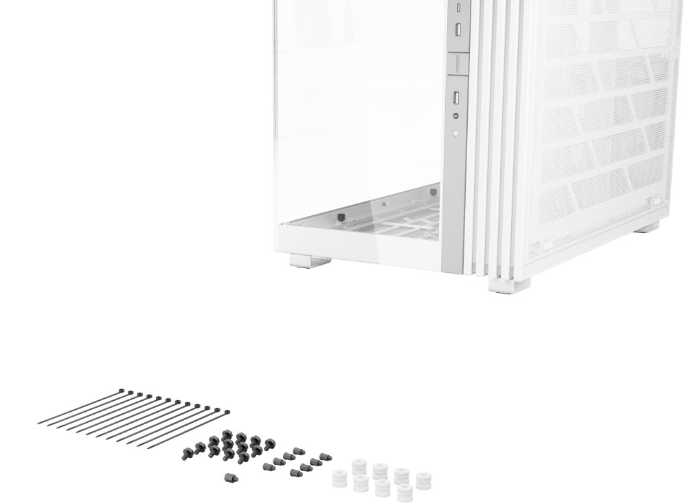 Be quiet! skříň LIGHT BASE 900DX / ATX / ARGB pásek / až 10 fans / 2xUSB 3.0 / USB-C / panoramatická / bílá