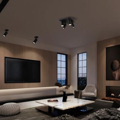 IMMAX NEO PUNTO-4S SMART bodové svítidlo čtverec 4 hlavy, GU10 4,8W, RGB+CCT, Zigbee 3.0, TUYA