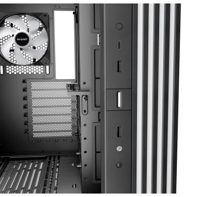 Be quiet! skříň LIGHT BASE 600DX / ATX / ARGB pásek / až 10 fan / 2xUSB / USB-C / panoramatická / černá