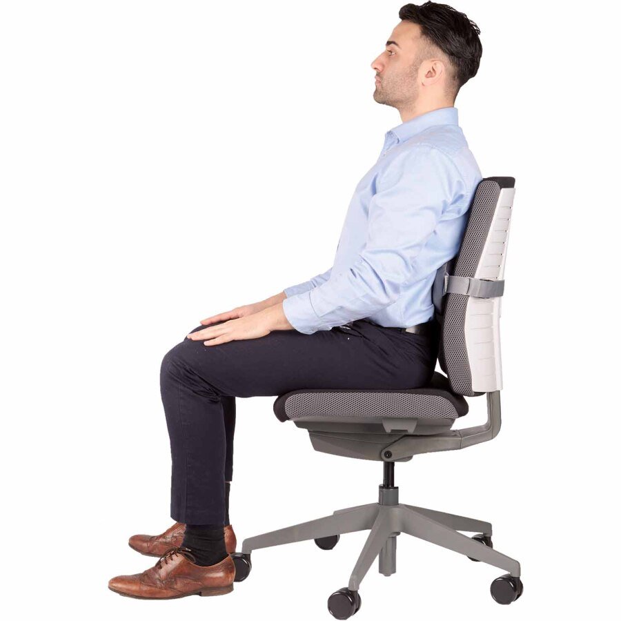 FELLOWES bederní opěrka na židli I-Spire šedá