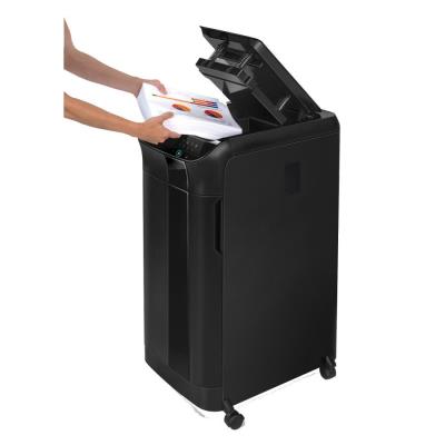 FELLOWES skartovač AutoMax 550 C/ křížový řez 4x38 mm/ objem koše 83 l/ certifikát NBÚ/ stupeň utajení P-4 (důvěrné)