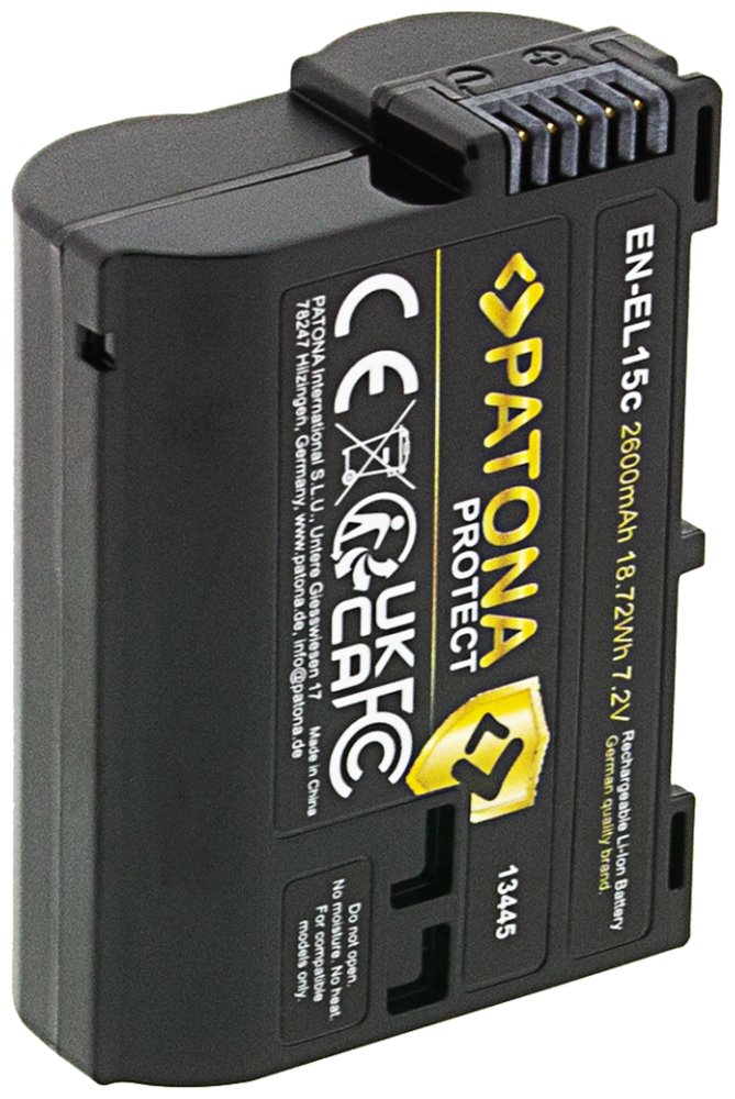 PATONA baterie pro foto Nikon EN-EL15C 2600mAh Li-Ion Protect