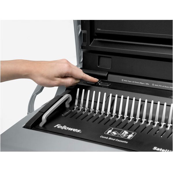 FELLOWES vazač GALAXY 500/ pracovní šířka 300 mm/ děrovací kapacita 28 listů/ A5/ maximální rozměr hřbetu 50 mm