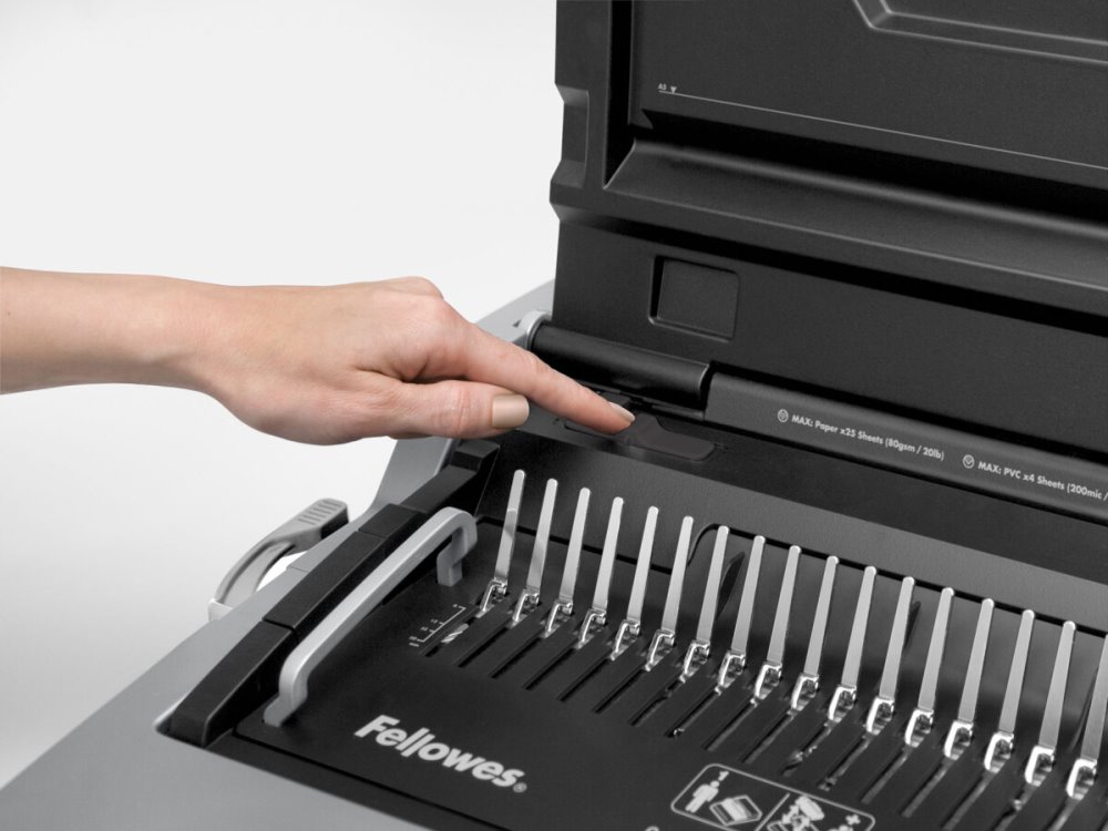 FELLOWES vazač GALAXY - E500/ pracovní šířka 300 mm/ děrovací kapacita 28 listů/ A5/ maximální rozměr hřbetu 50 mm