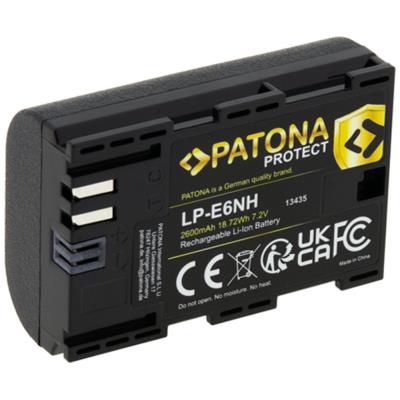 PATONA baterie pro foto Canon LP-E6NH 2600mAh Li-Ion Protect EOS R5/R6