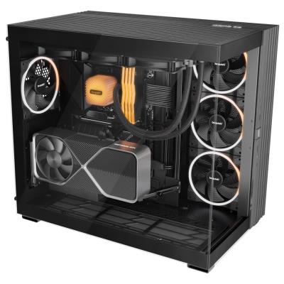 Be quiet! skříň LIGHT BASE 900FX / ATX / ARGB pásek / 4x140mm ARGB fan / 2xUSB 3.0 / USB-C / panoramatická / černá