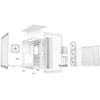 Be quiet! skříň LIGHT BASE 900FX / ATX / ARGB pásek / 4x140mm ARGB fan / 2xUSB 3.0 / USB-C / panoramatická / bílá