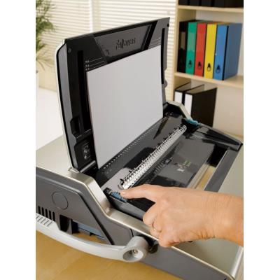 FELLOWES vazač GALAXY - E Wire/ pracovní šířka 300 mm/ rozteč ok 3/1"/ děrovací kapacita 20 listů/ A4/ rozměr děr 4×3 mm