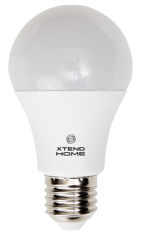 Xtend Home smart LED žárovka, E27, RGB+W, 11W, 1050lm, barevná, stmívatelná, WiFi, Tuya