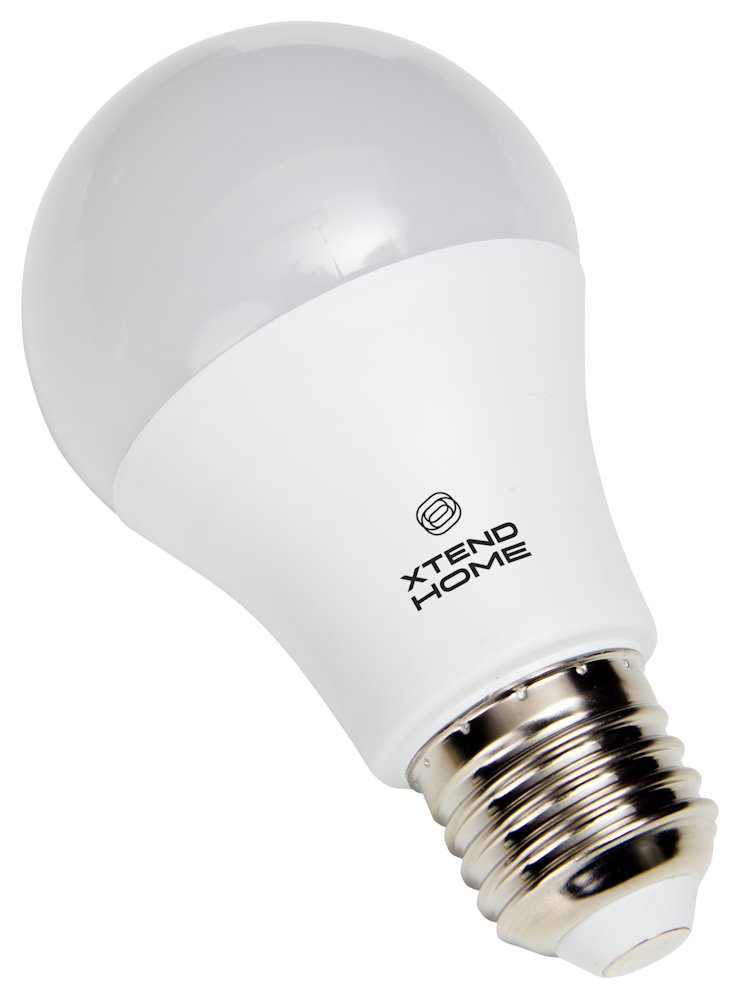 Xtend Home smart LED žárovka, E27, RGB+W, 11W, 1050lm, barevná, stmívatelná, WiFi, Tuya
