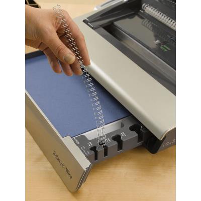 FELLOWES vazač GALAXY Wire/ pracovní šířka 300 mm/ rozteč ok 3/1"/ děrovací kapacita 20 listů/ A4/ rozměr děr 4×3 mm