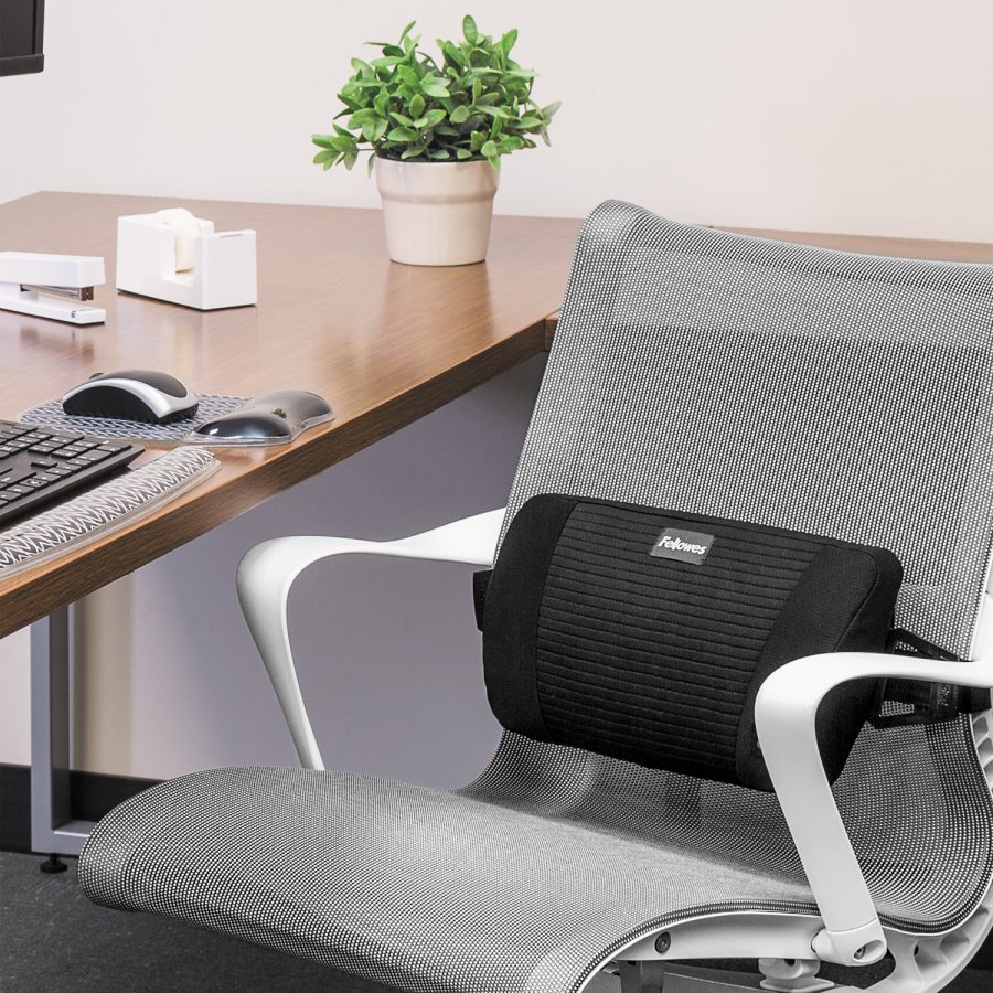 FELLOWES bederní opěrka PlushTouch