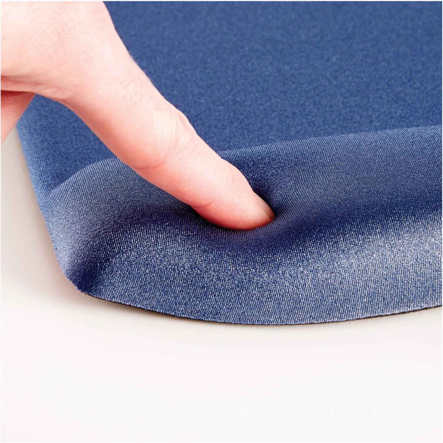 FELLOWES podložka pod myš a zápěstí PlushTouch modrá