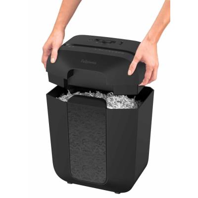 FELLOWES skartovač LX 45/ křížový řez 4x37mm/ objem koše 17 l/ stupeň utajení P-4 (důvěrné)/ černý