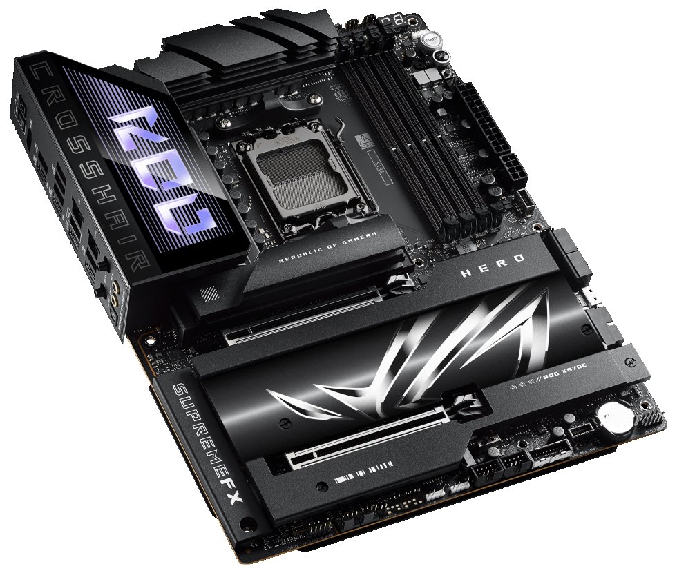 ASUS ROG CROSSHAIR X870E HERO / X870E / AM5 / 4x DDR5 / HDMI / USB4 /  M.2 / ATX