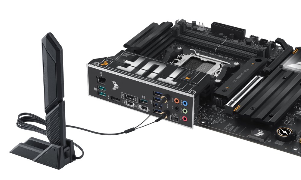 ASUS TUF GAMING X870-PLUS WIFI / X870 / AM5 / 4x DDR5 / HDMI / M.2 / USB4 / WIFI / ATX