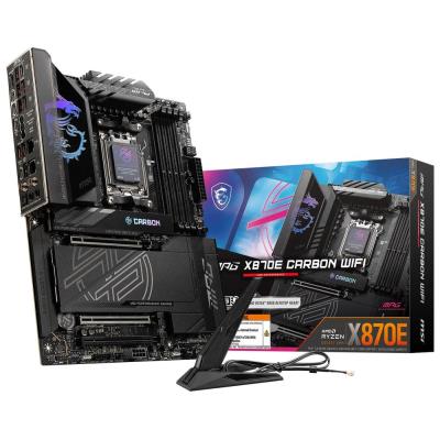 MSI MPG X870E CARBON WIFI / AMD X870E / AM5 / 4x DDR5 / 4x M.2 / HDMI / USB-C / WiFi / ATX